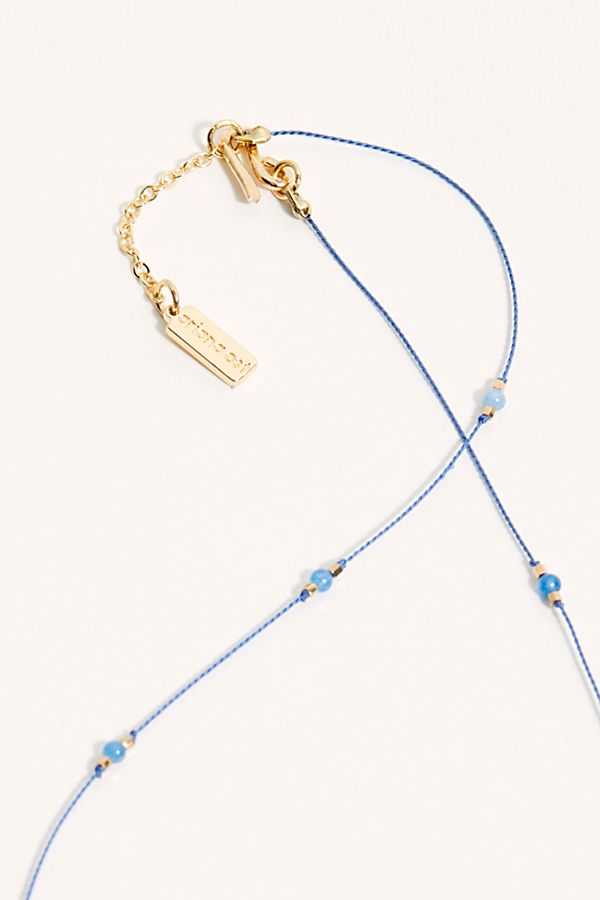 Delicate Chakra Thread Necklace - Ariana Ost