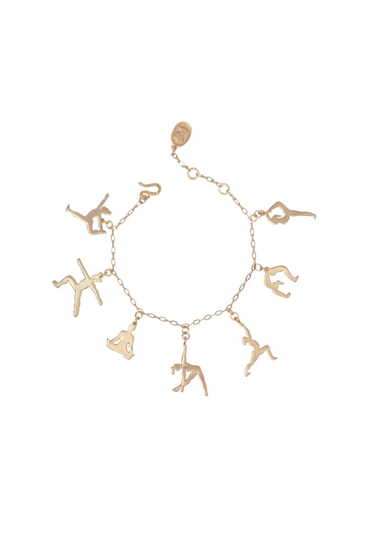 yoga pose bracelet