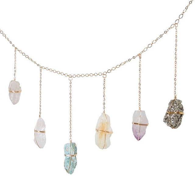 Rainbow Healing Crystal Garland - Ariana Ost