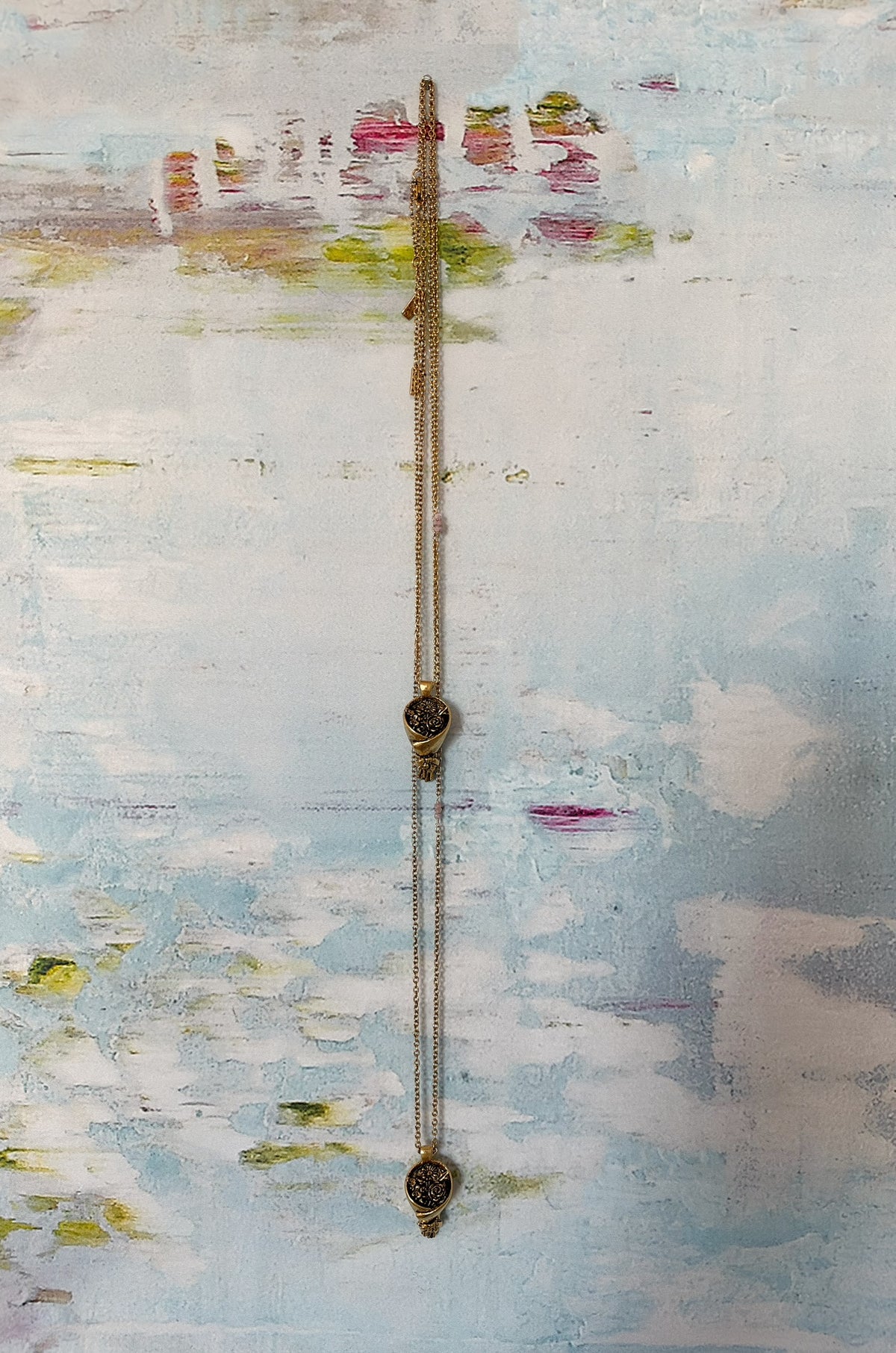floral bouquet necklace ariana ost