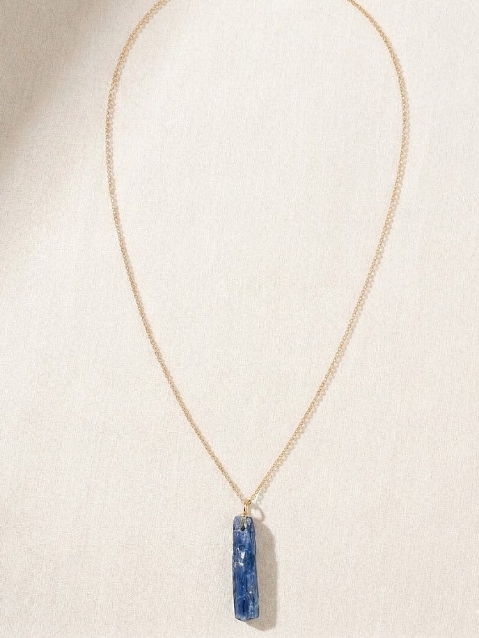 Blue Kyanite Necklace - Ariana Ost