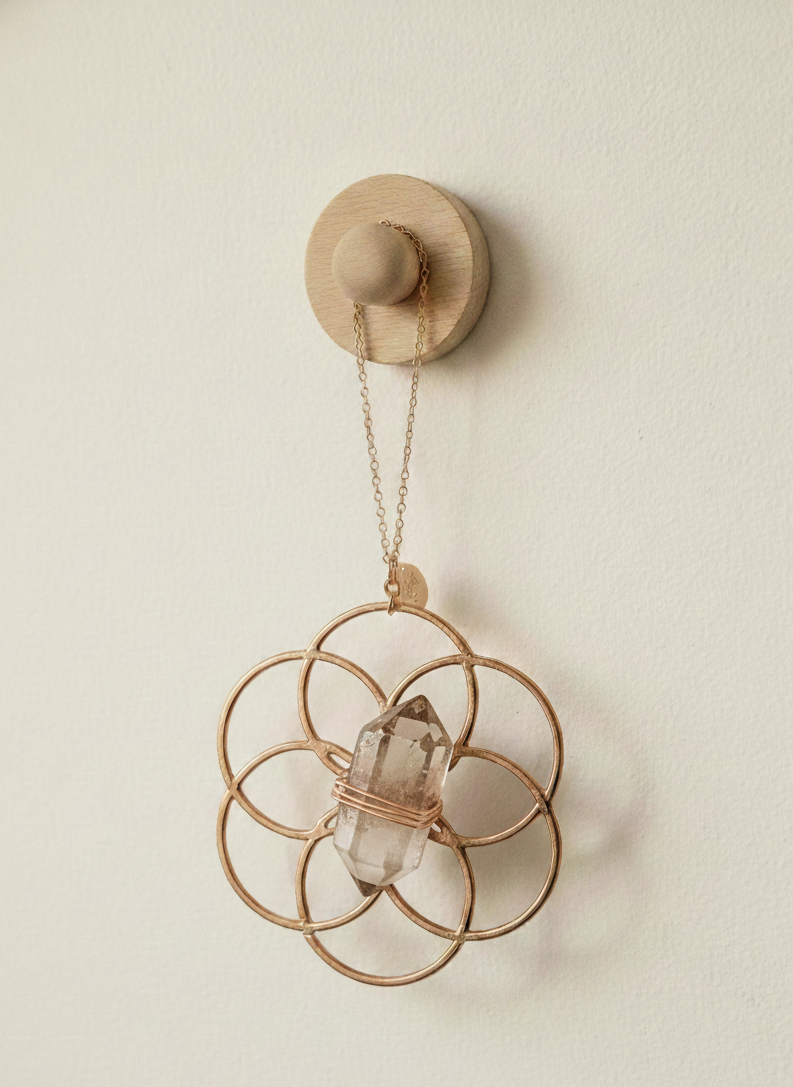Crystal Grid Flower Of Life Ornament - Mini - Ariana Ost
