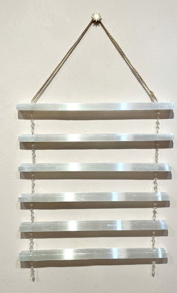 Grand Selenite Ladder Crystal Wall Décor - Ariana Ost