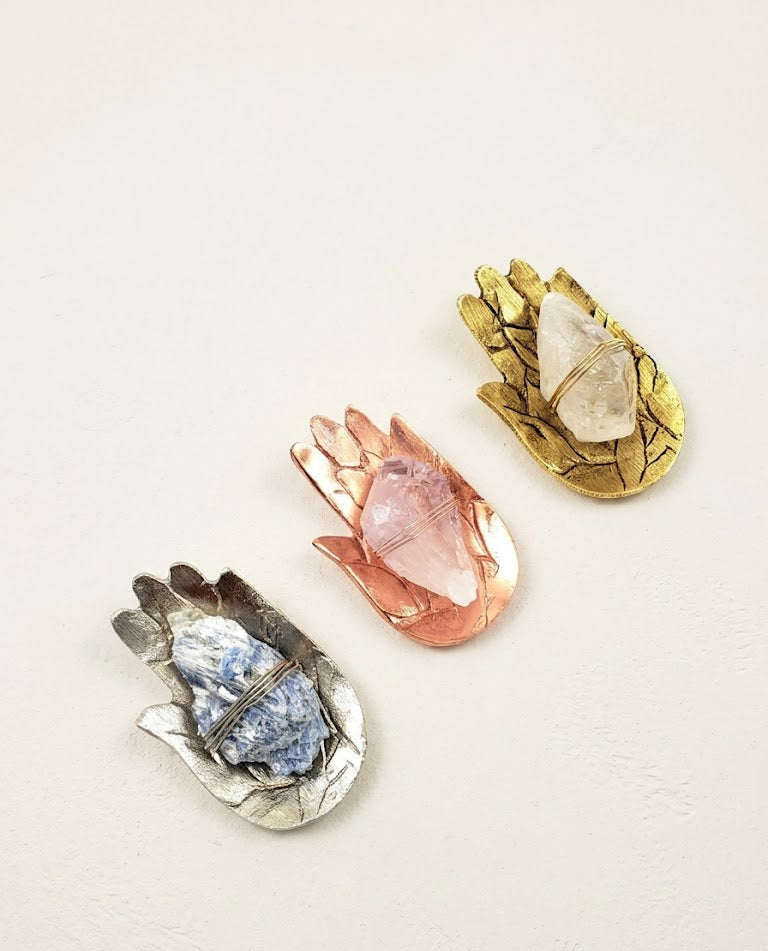 Hand Healing Crystal Dish - Ariana Ost