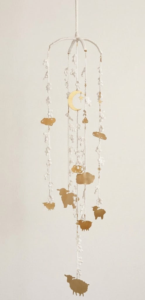 Lace Counting Sheep Mobile - Ariana Ost