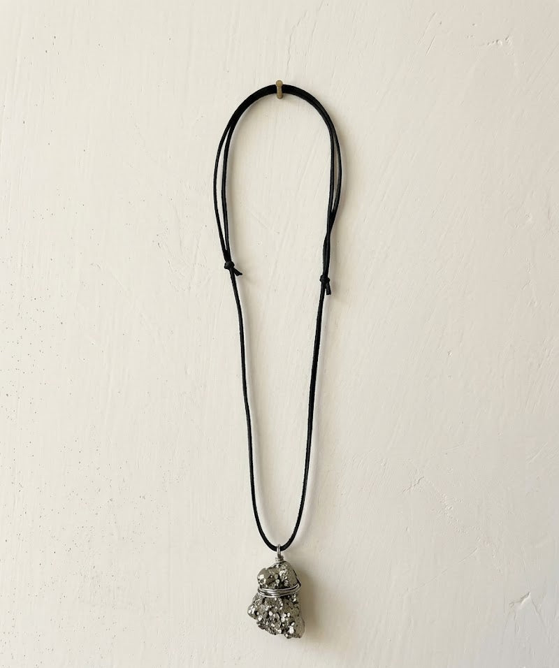 Pyrite Mens Necklace - Ariana Ost