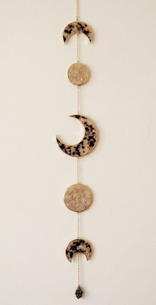 Resin Moon Phase Wall Hanging - Ariana Ost