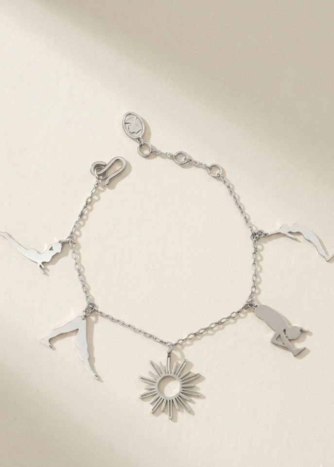 Sun Salutation Charm Bracelet - Ariana Ost