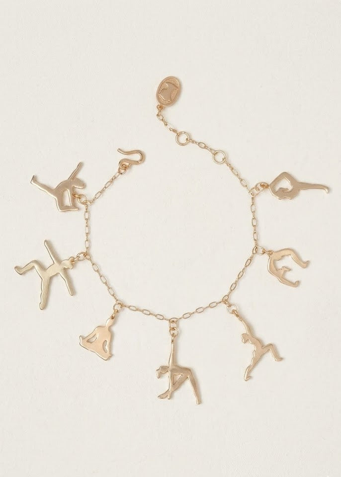 Yoga Pose Charm Bracelet - Ariana Ost