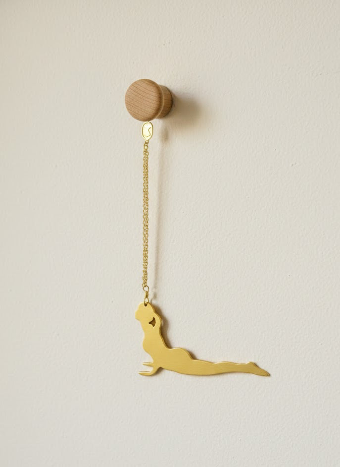 Yoga Pose Ornaments - Sun Salutation, Downdog, Forward Fold, Updog - Ariana Ost