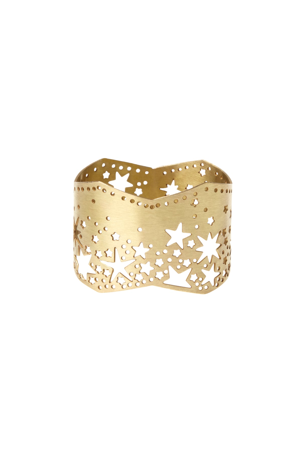 Twinkling Star Napkin Ring in gold - Ariana Ost