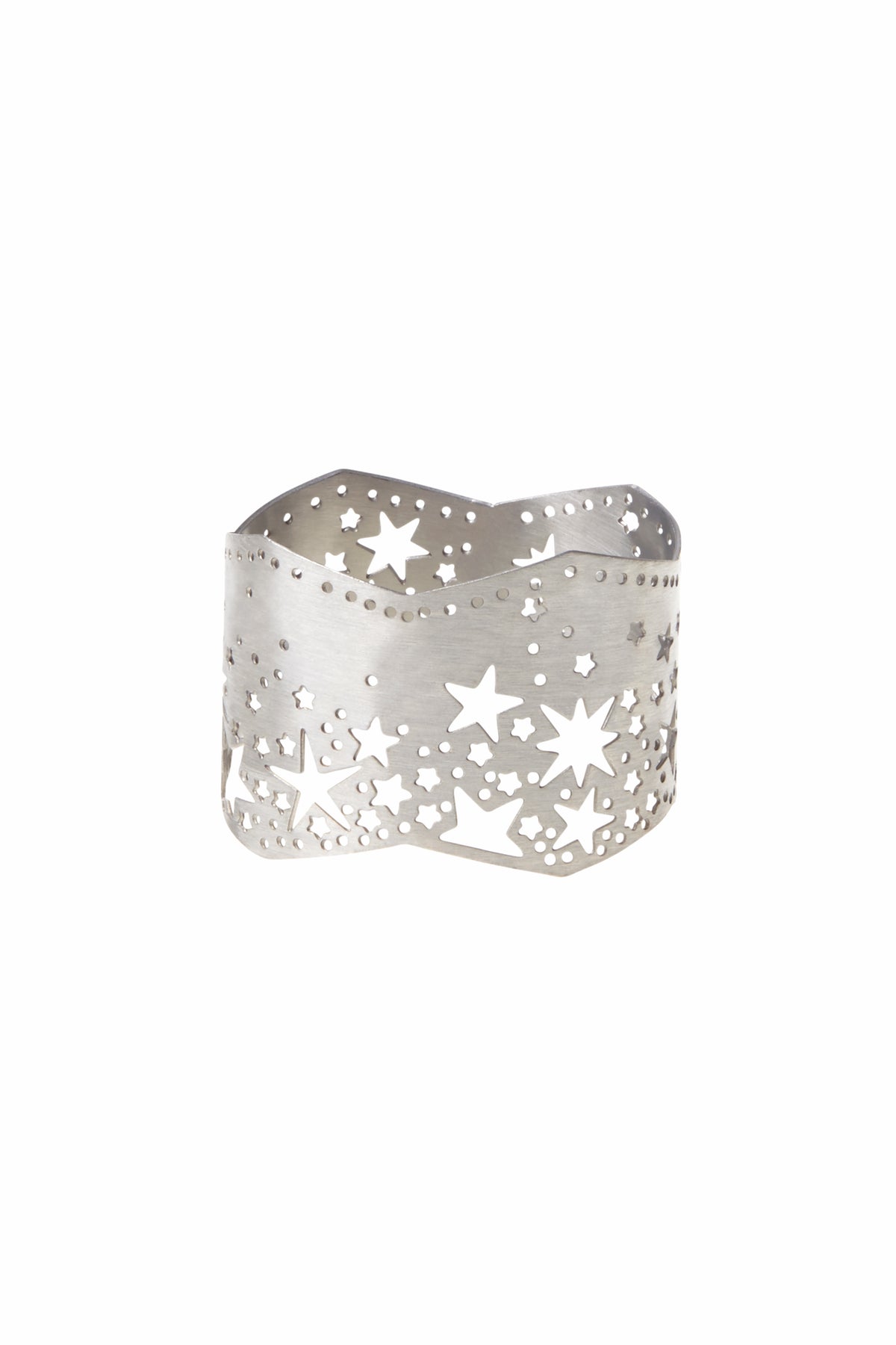 Twinkling Star Napkin Ring in silver - Ariana Ost