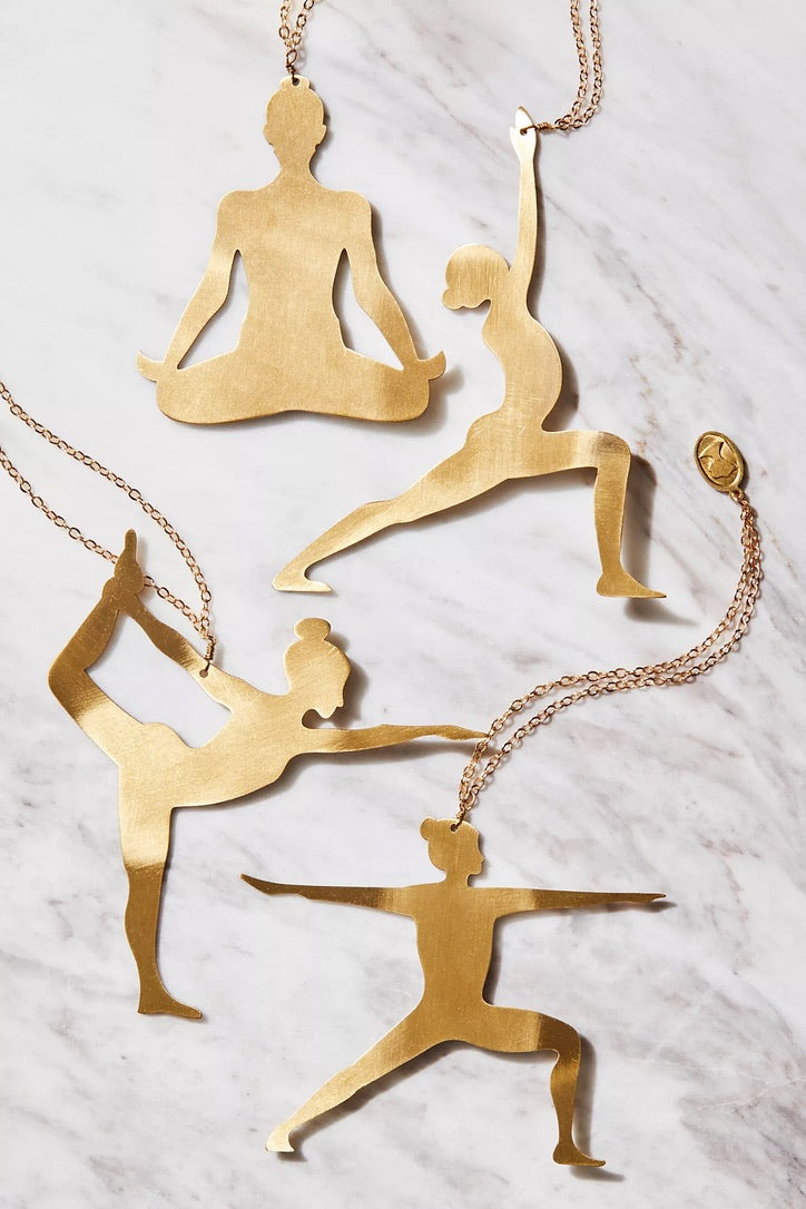 yoga pose ornament