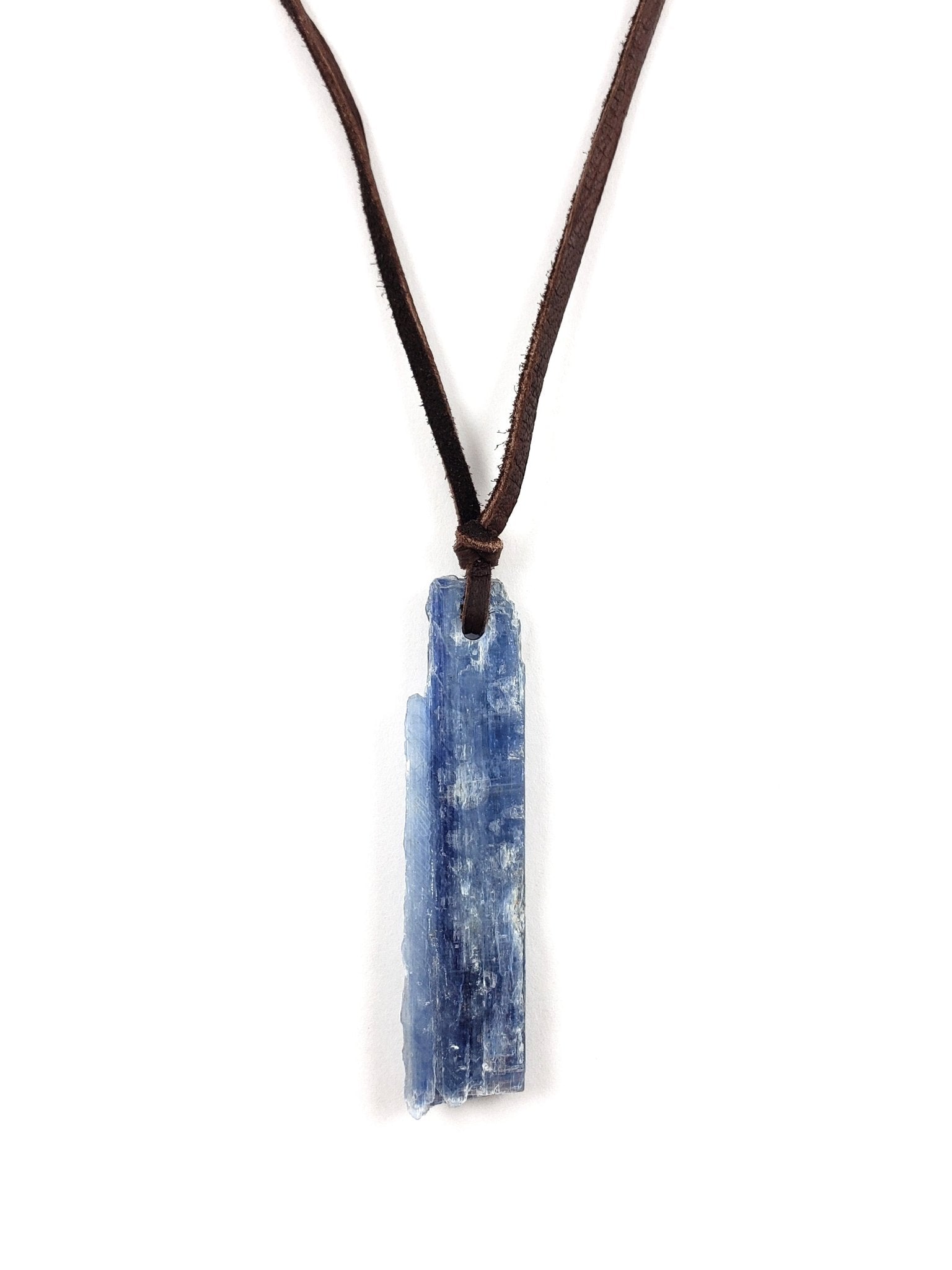Blue Kyanite Mens Necklace - Ariana Ost