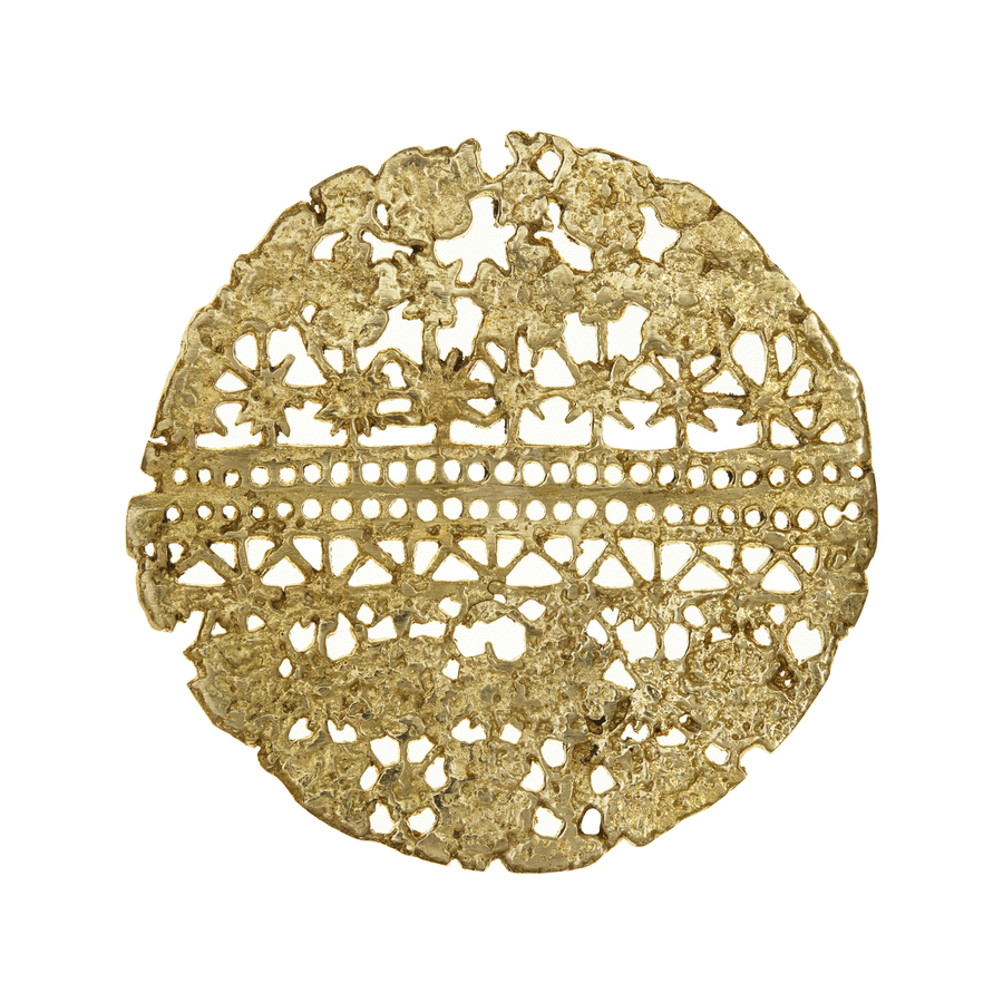 Cast Lace Coaster catching the light - Ariana Ost