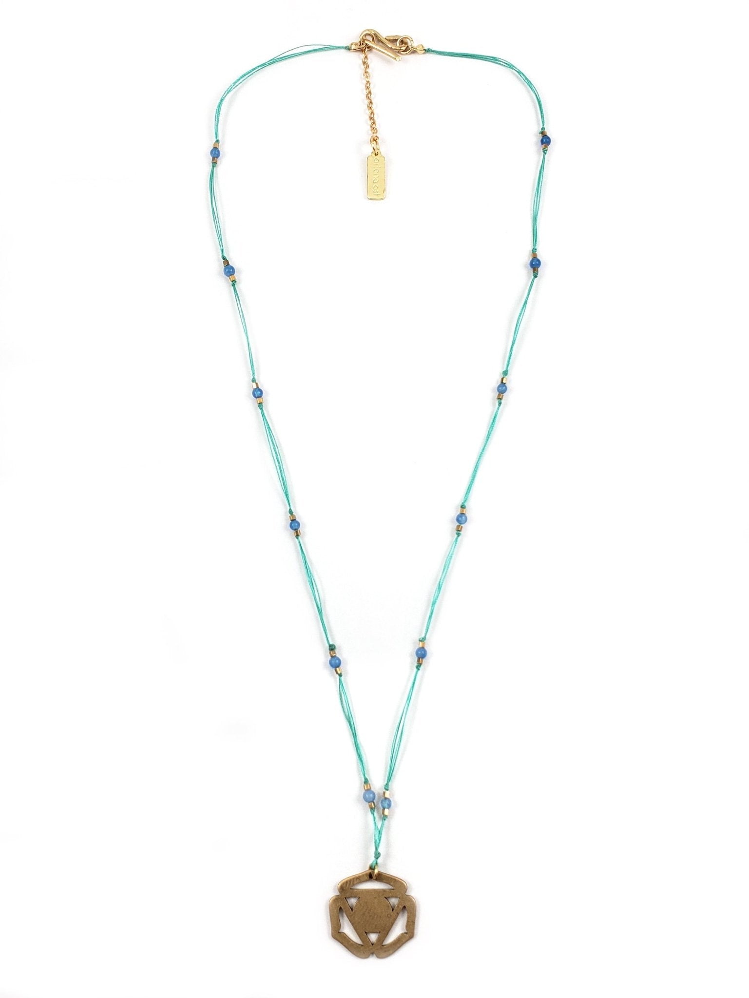 Delicate Chakra Thread Necklace - Ariana Ost