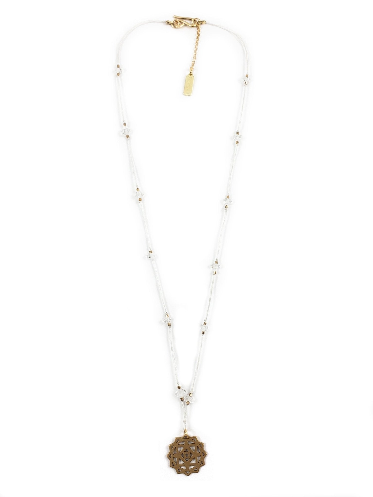 Delicate Chakra Thread Necklace - Ariana Ost