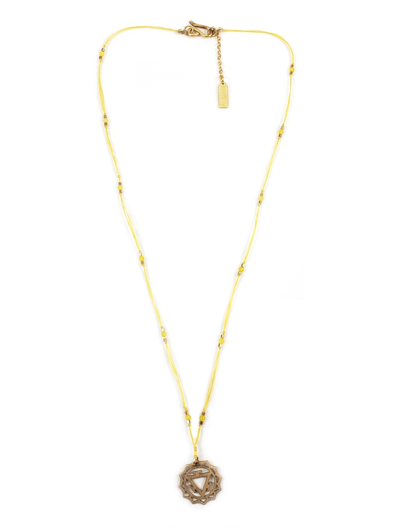 Delicate Chakra Thread Necklace - Ariana Ost
