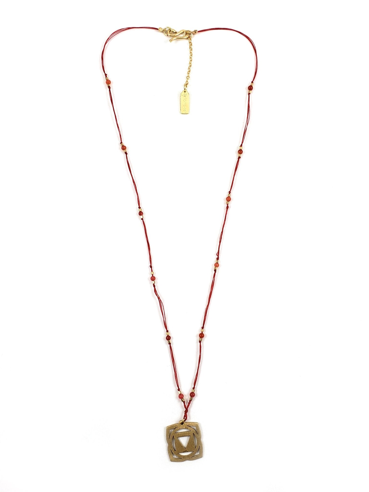 Delicate Chakra Thread Necklace - Ariana Ost