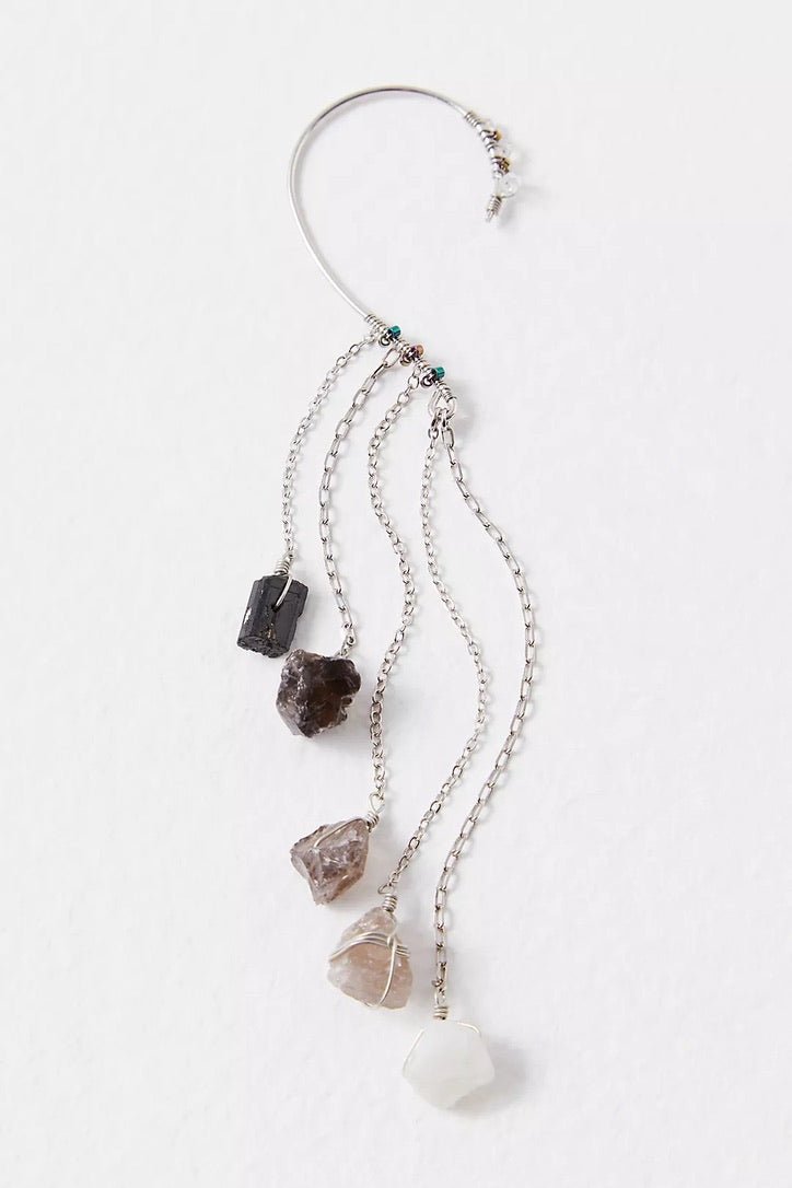 Dripping Stones Ear Cuff - Ariana Ost