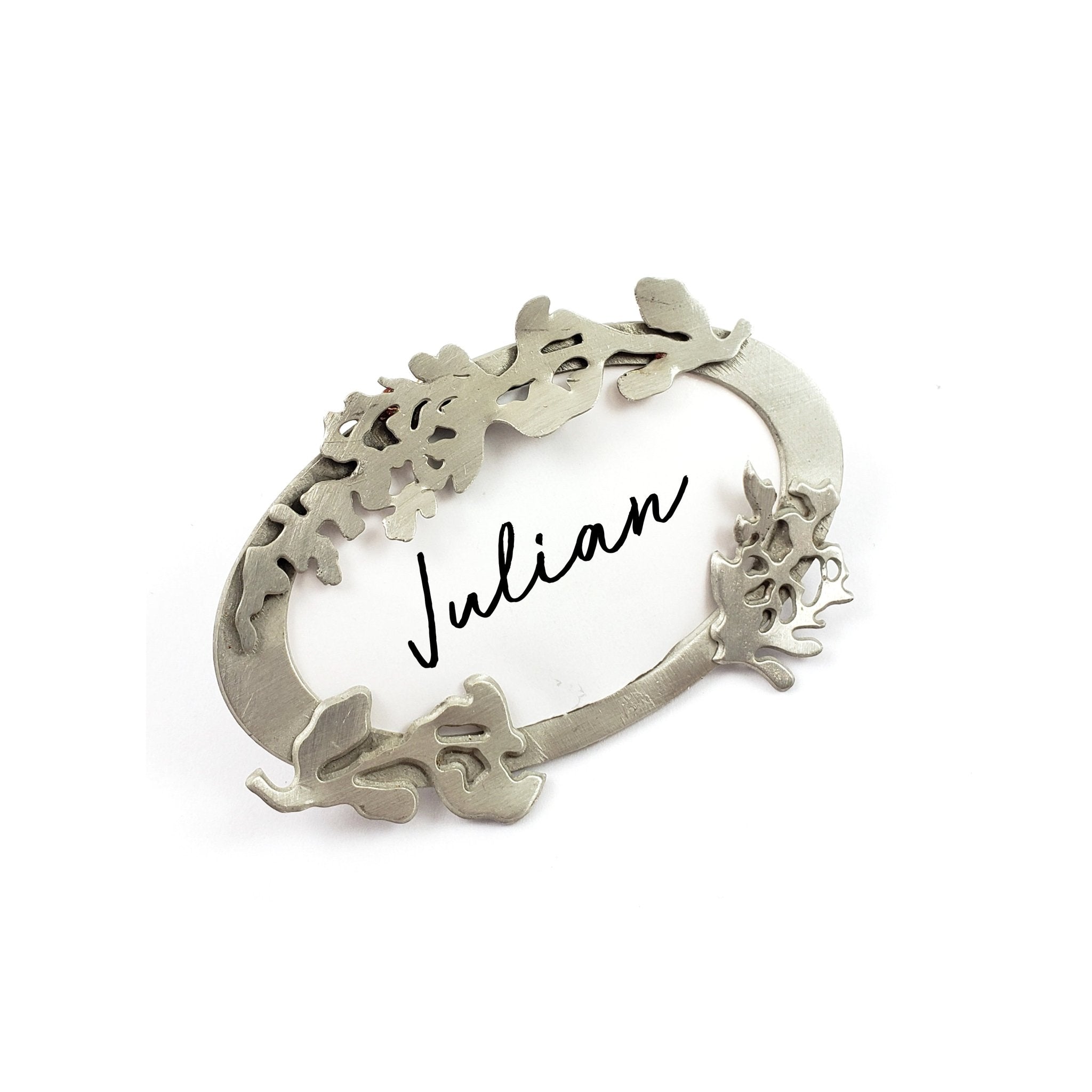 Floral Vines Place Card Holder - Ariana Ost