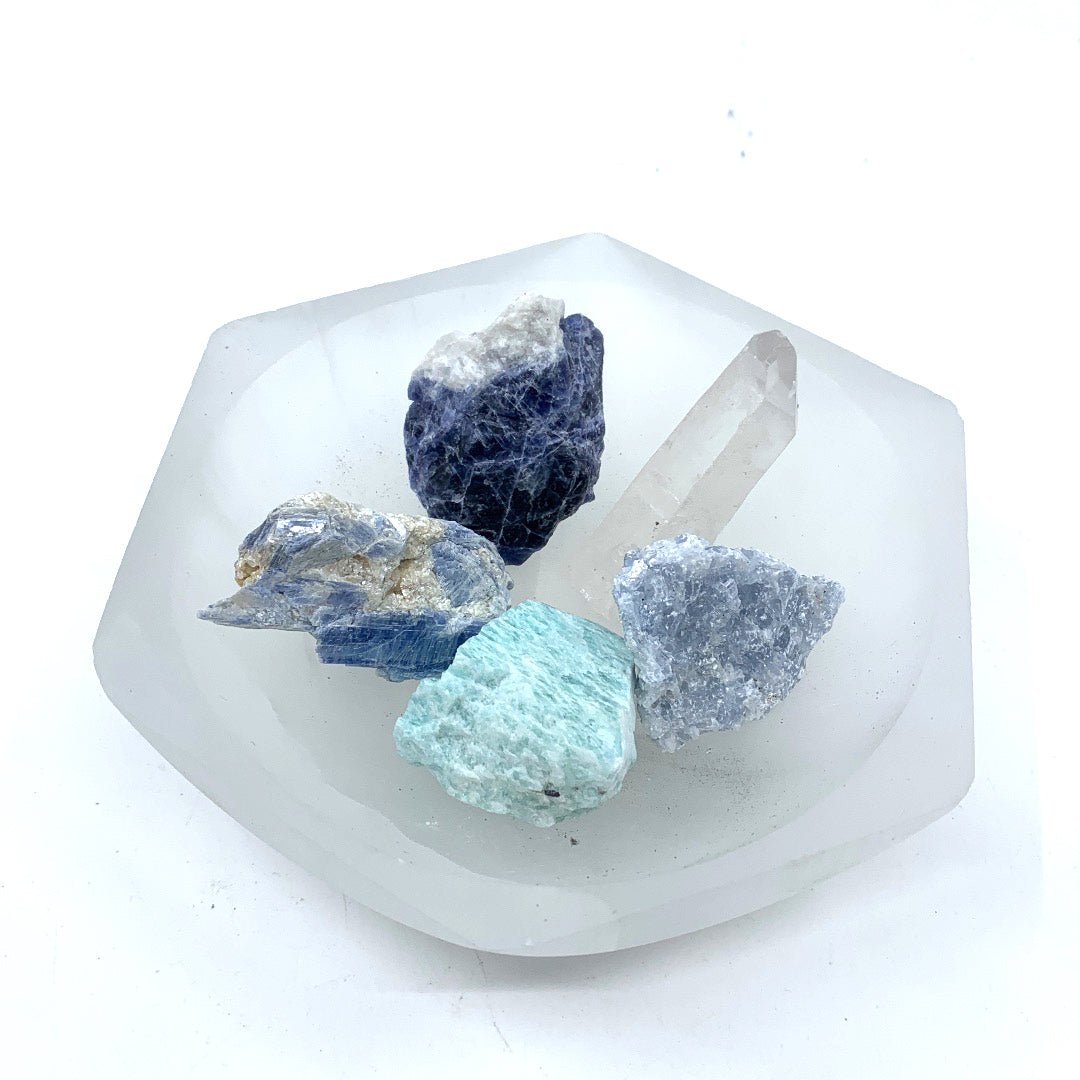 Healing Color Series Selenite Bowl - Ariana Ost