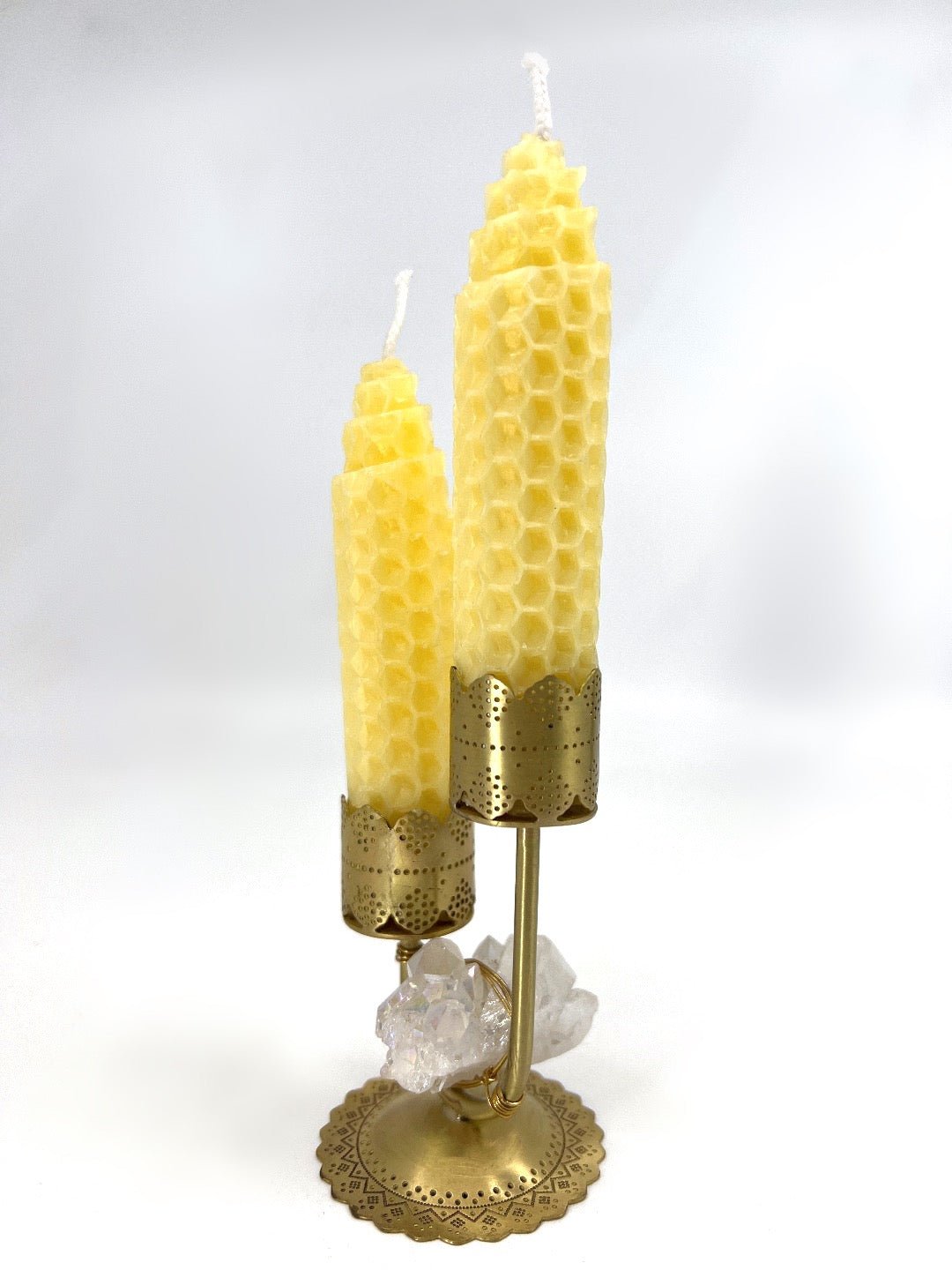 Healing Crystal Honeycomb Candelabra - Ariana Ost