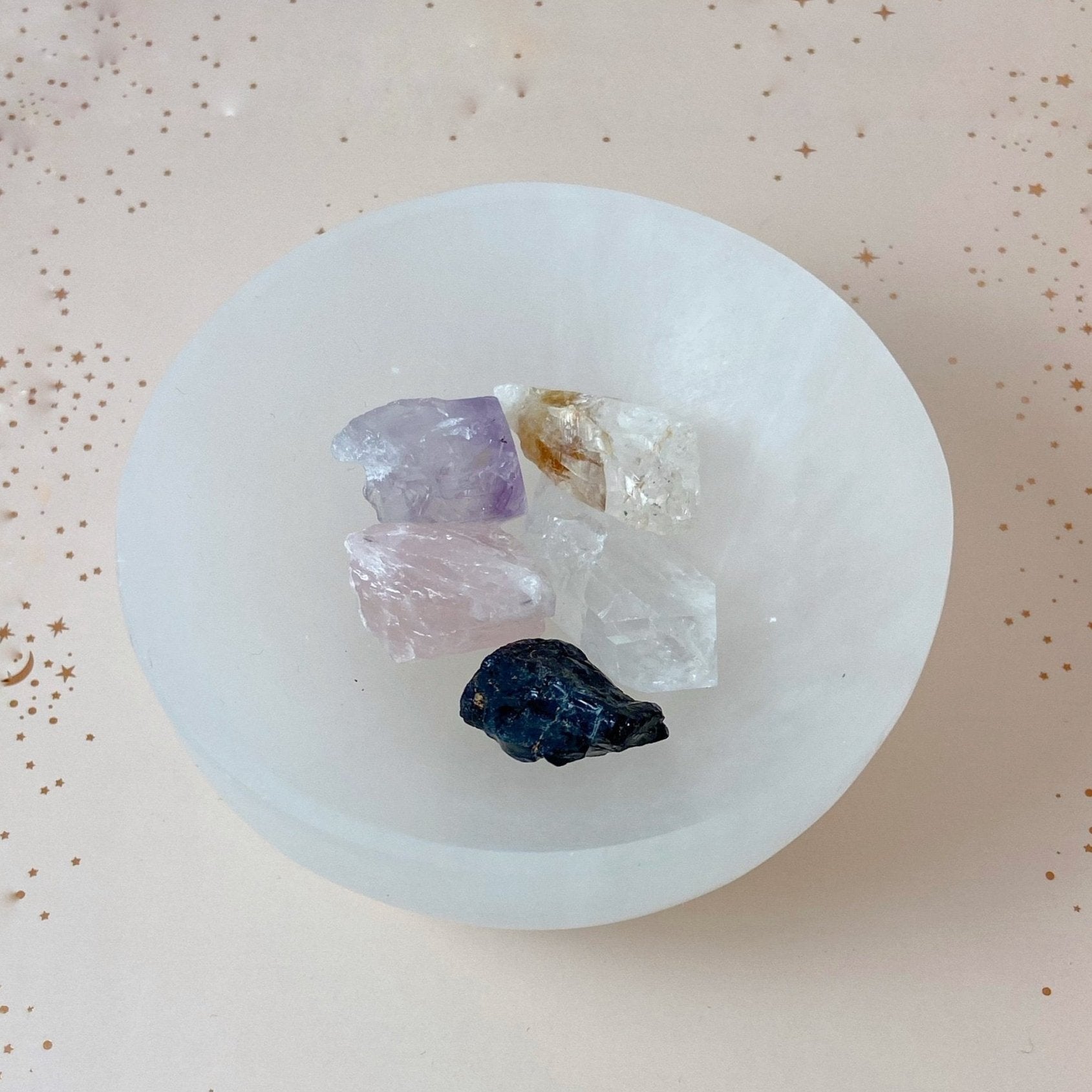 Medium Polished Selenite Charging Crystal Bowl - Ariana Ost