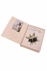 Sound Healing Crystal Kit - Tuning Fork and Star Crystal Dish Set - Ariana Ost
