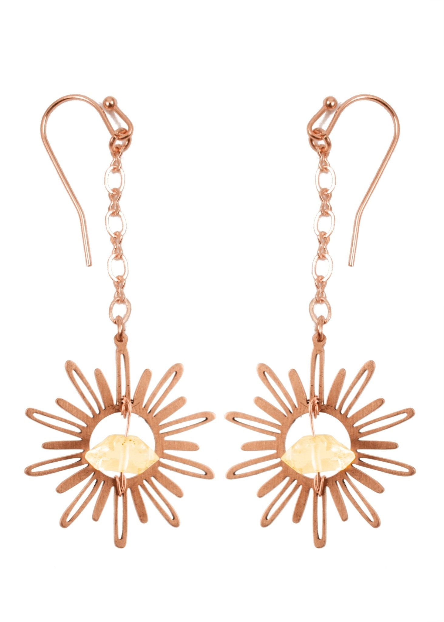 Sun Salutation Earrings - Ariana Ost