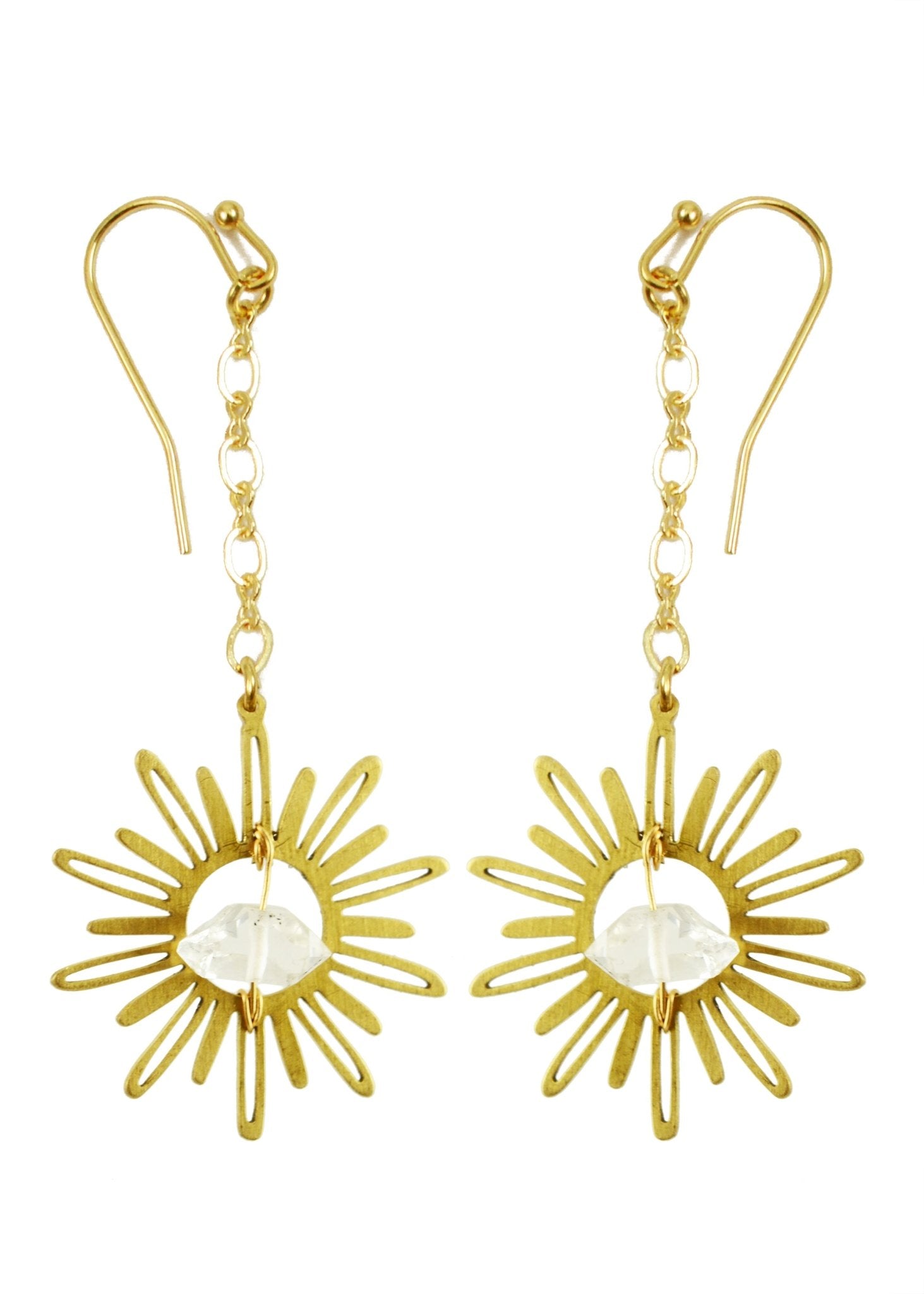 Sun Salutation Earrings - Ariana Ost
