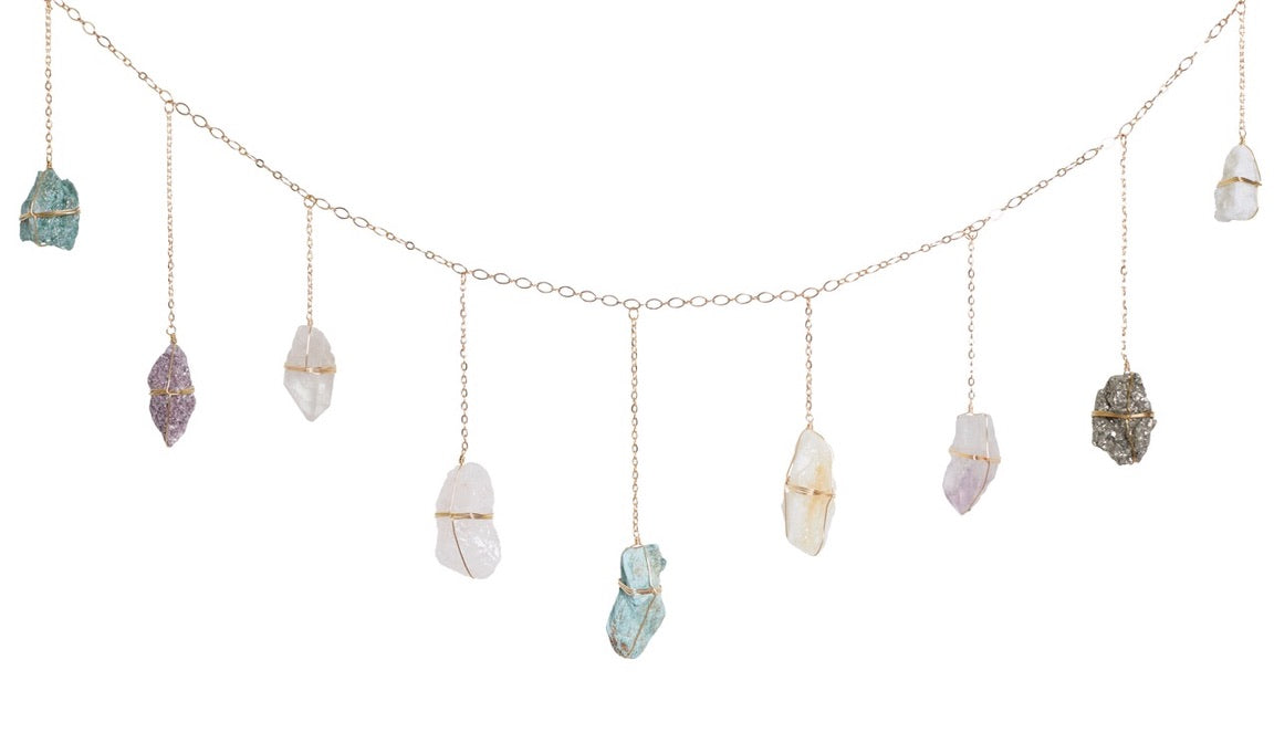 Rainbow Healing Crystal Garland - Ariana Ost 