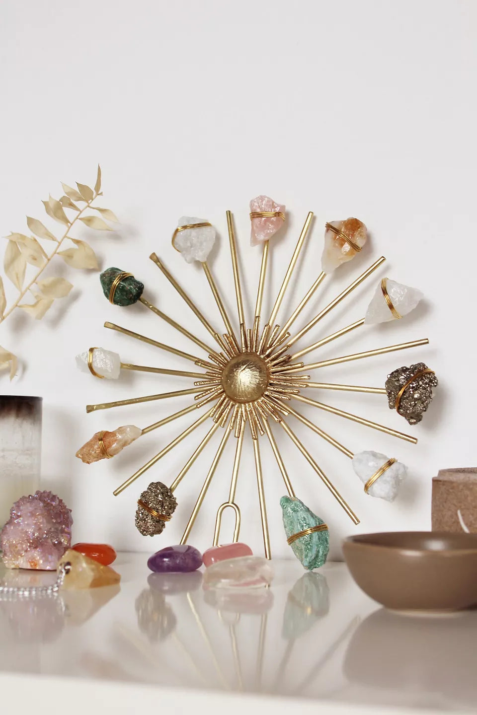 crystal grid sunburst