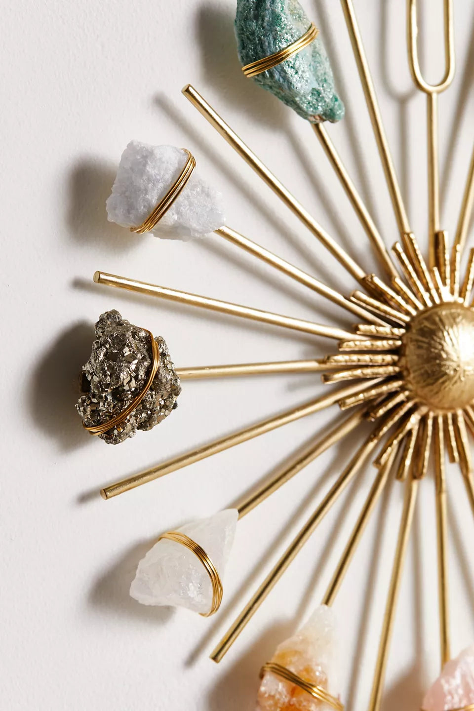 pyrite crystal grid