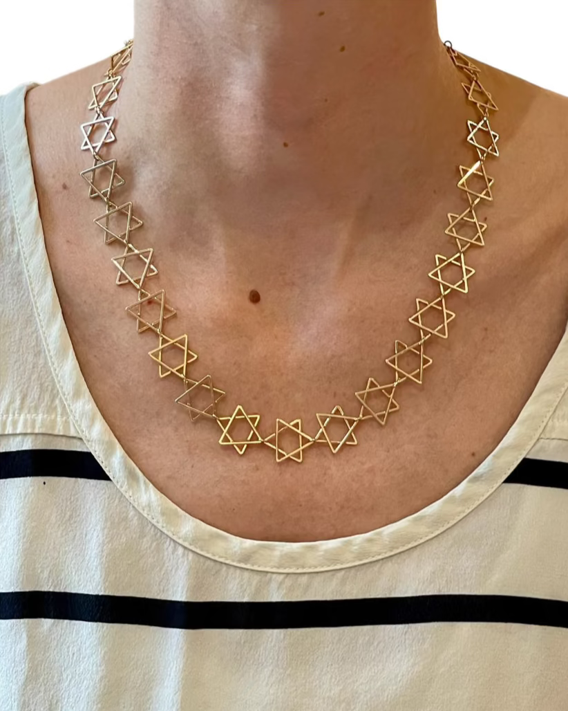 Infinite Jewish Star Necklace - Ariana Ost 