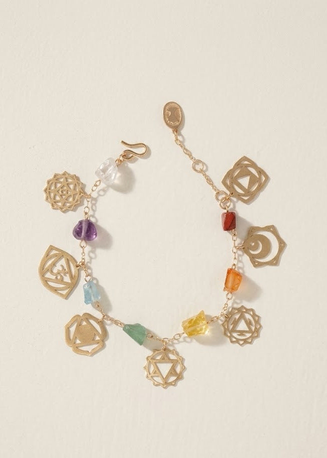 Chakra Charm Bracelet