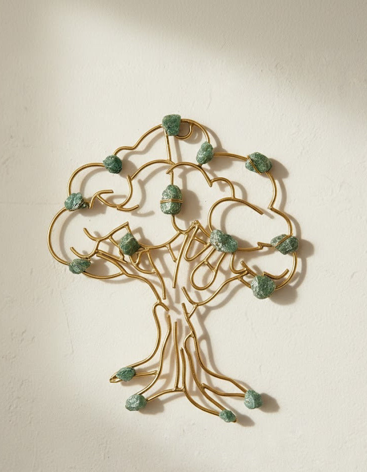 Green Tree of Life Healing Crystal Grid - Ariana Ost 