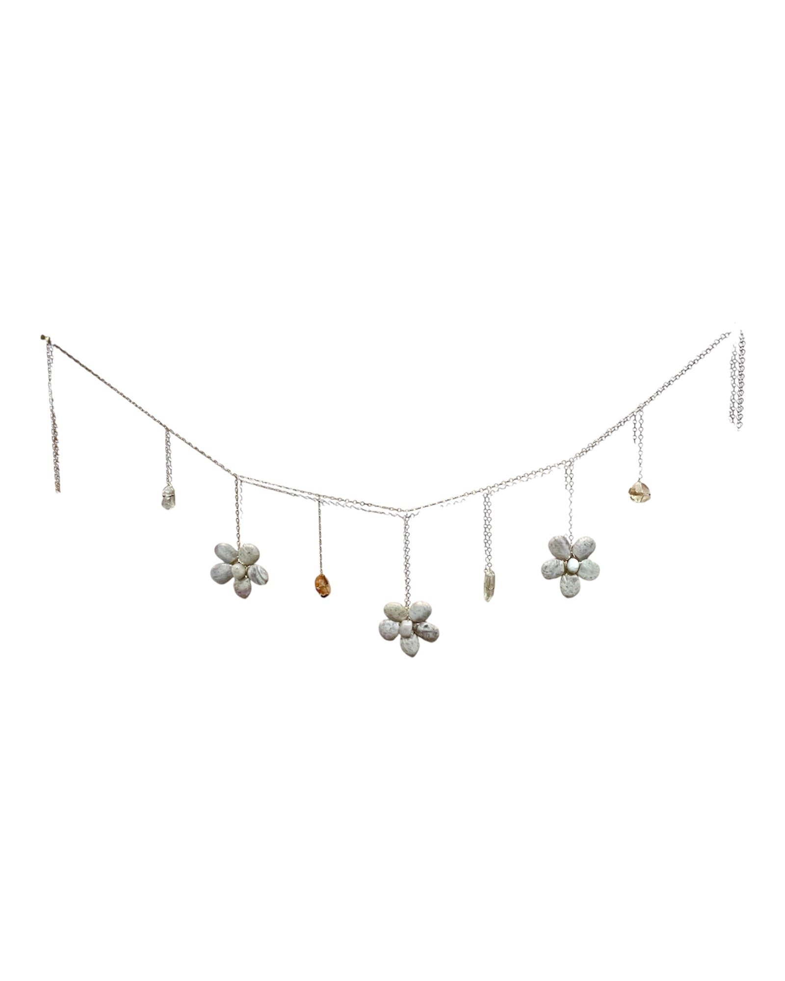Lepidolite Floral Boho Garland - Ariana Ost 