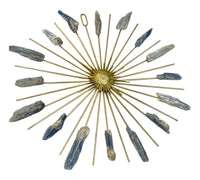 Mega Kyanite Sunburst Healing Crystal Grid - Ariana Ost 