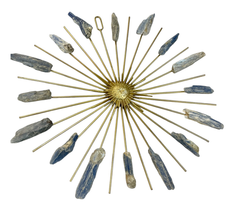 Mega Kyanite Sunburst Healing Crystal Grid - Ariana Ost 