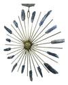 Mega Kyanite Sunburst Healing Crystal Grid - Ariana Ost 