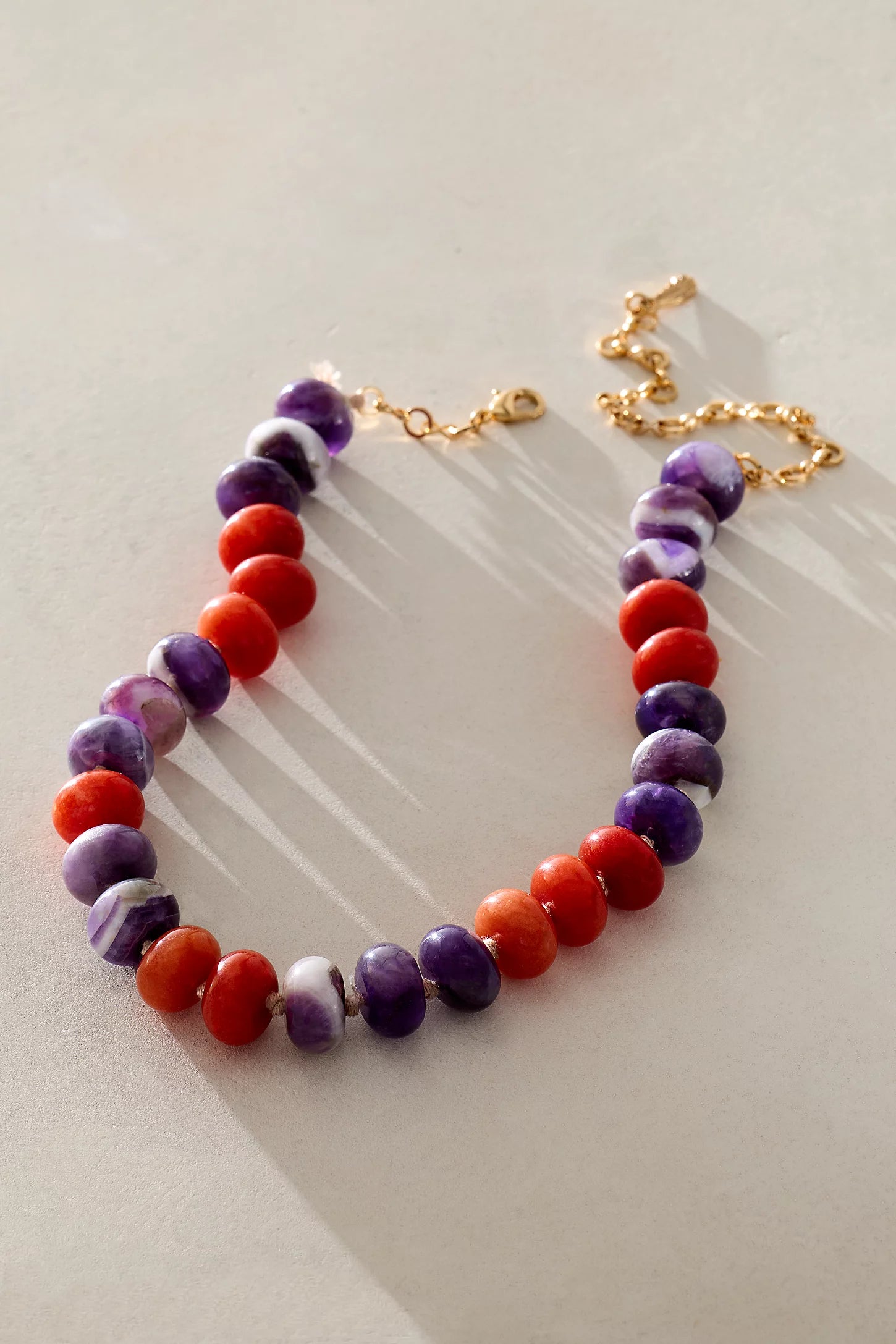 Sabina Semiprecious stone choker - Ariana Ost 