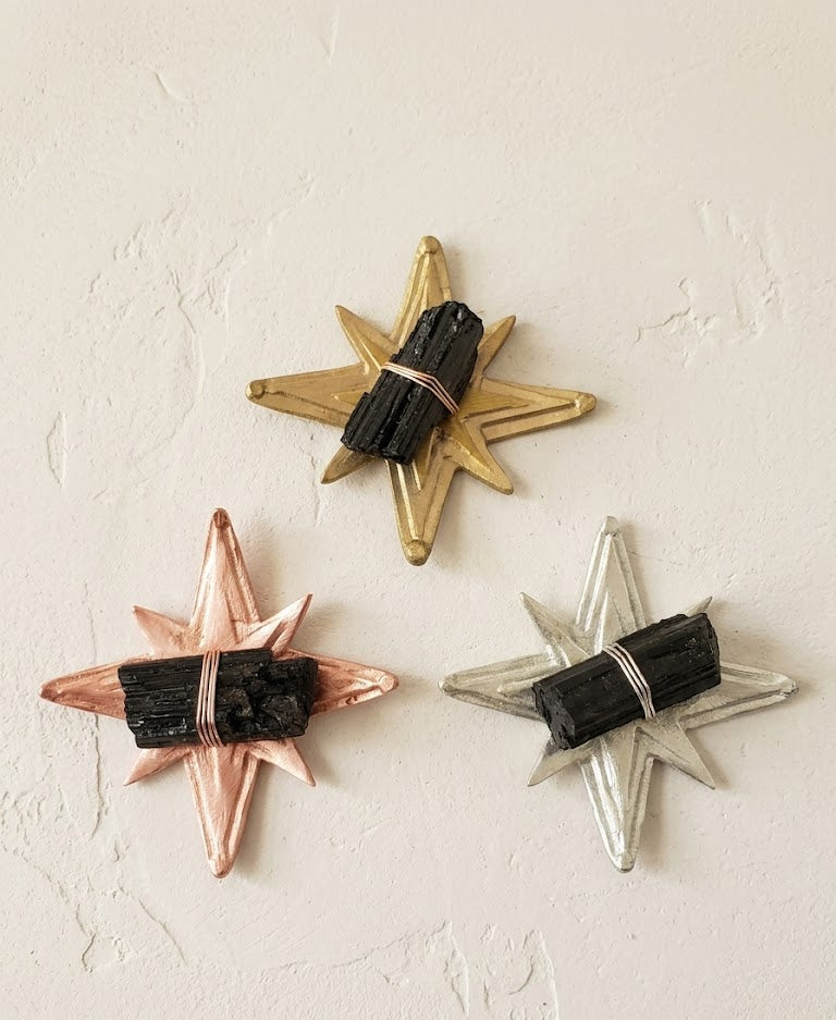 Star Healing Crystal Dish - Black Tourmaline - Ariana Ost 