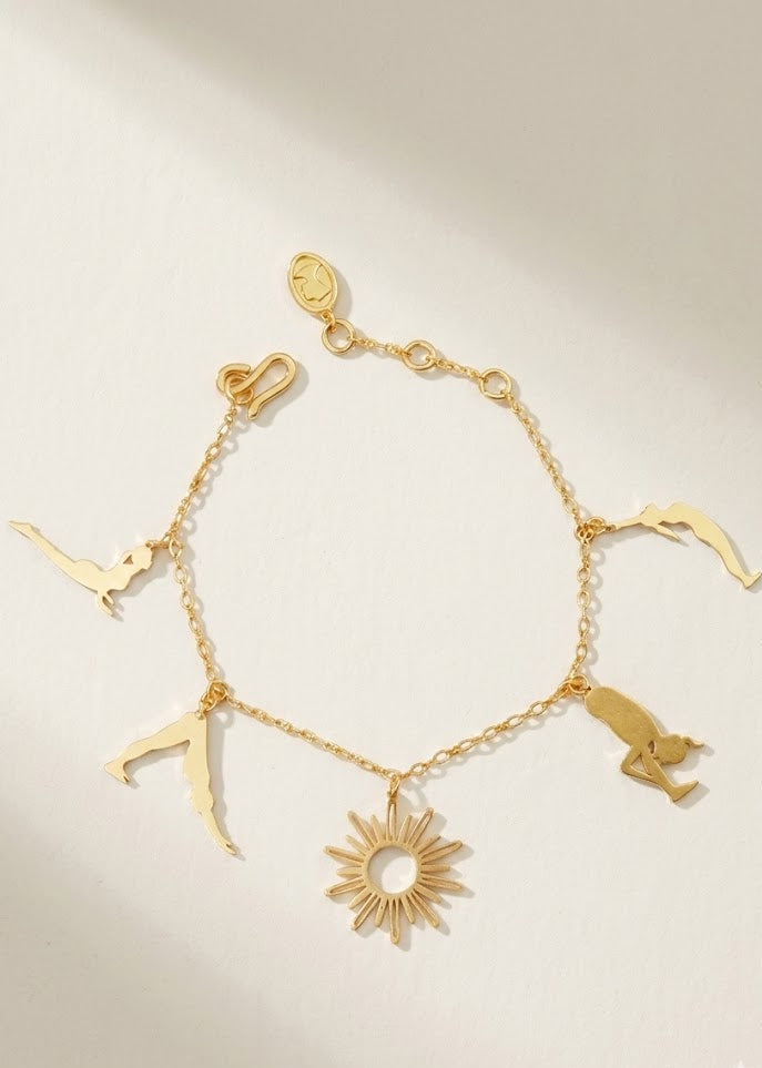 Sun Salutation Charm Bracelet - Ariana Ost 