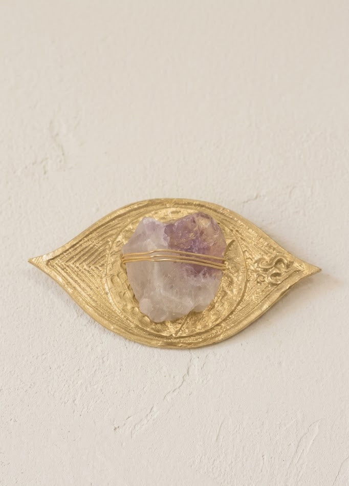 Third Eye Healing Crystal Dish - Amethyst - Ariana Ost 