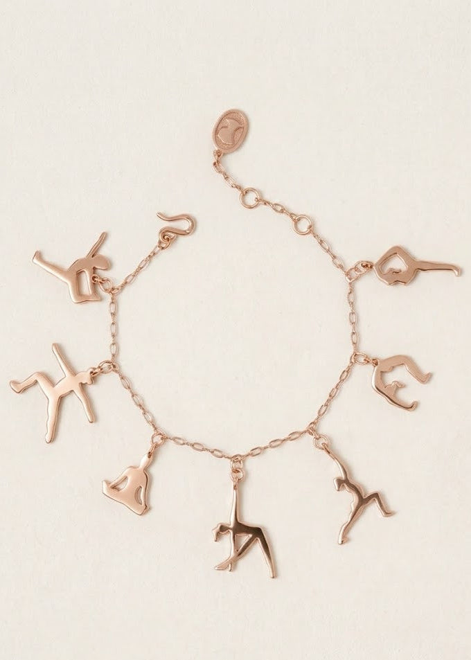 Yoga Pose Charm Bracelet - Ariana Ost 