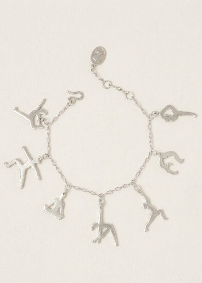 Yoga Pose Charm Bracelet - Ariana Ost 