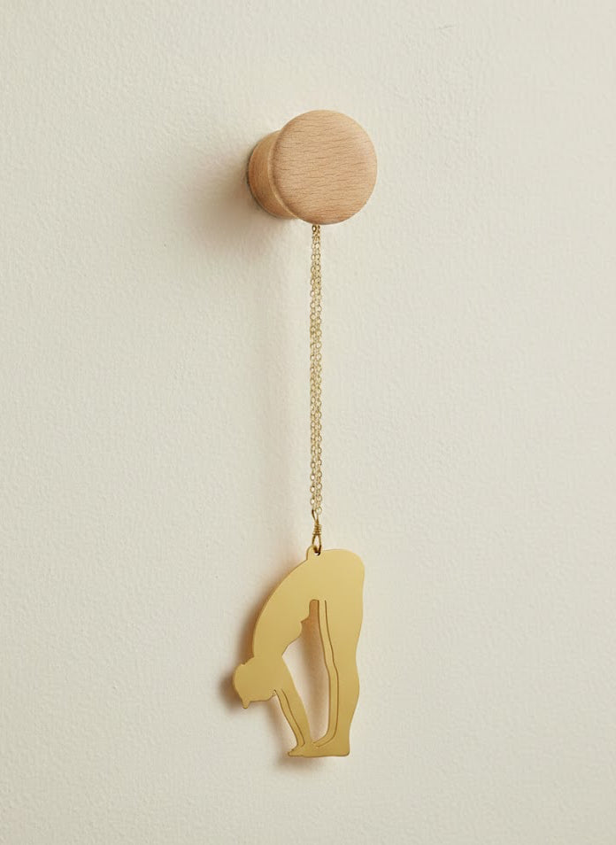 Yoga Pose Ornaments - Sun Salutation, Downdog, Forward Fold, Updog - Ariana Ost 
