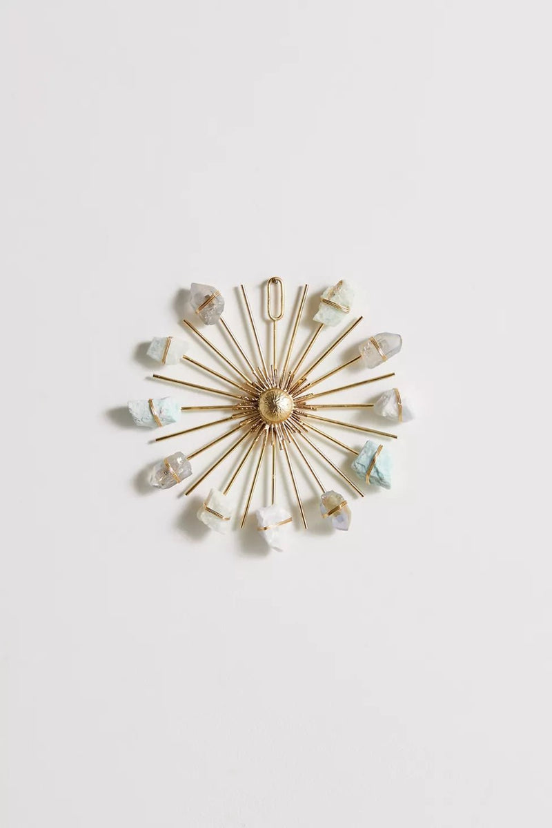 Beach Vibes Sunburst Healing Crystal Grid - Ariana Ost