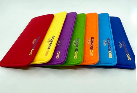 Color visualization glasses set with Clear Quartz Crystal